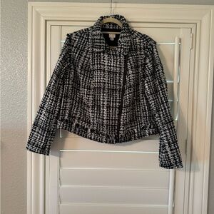 A New Day jacket black/white  size 1X